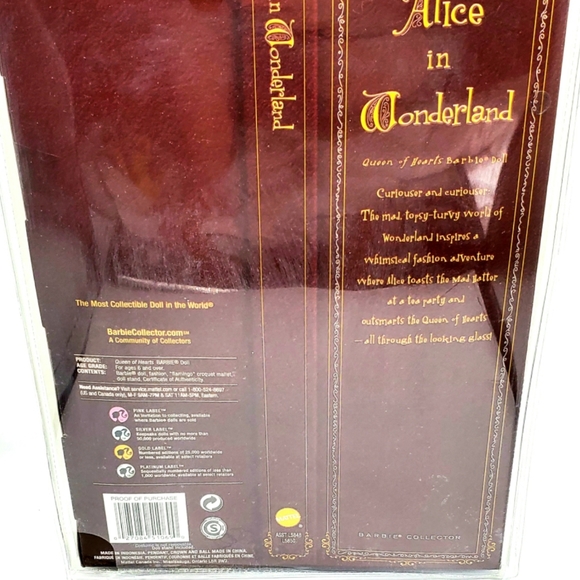 2007 ALICE IN WONDERLAND THE QUEEN OF HEARTS - Picture 9 of 12